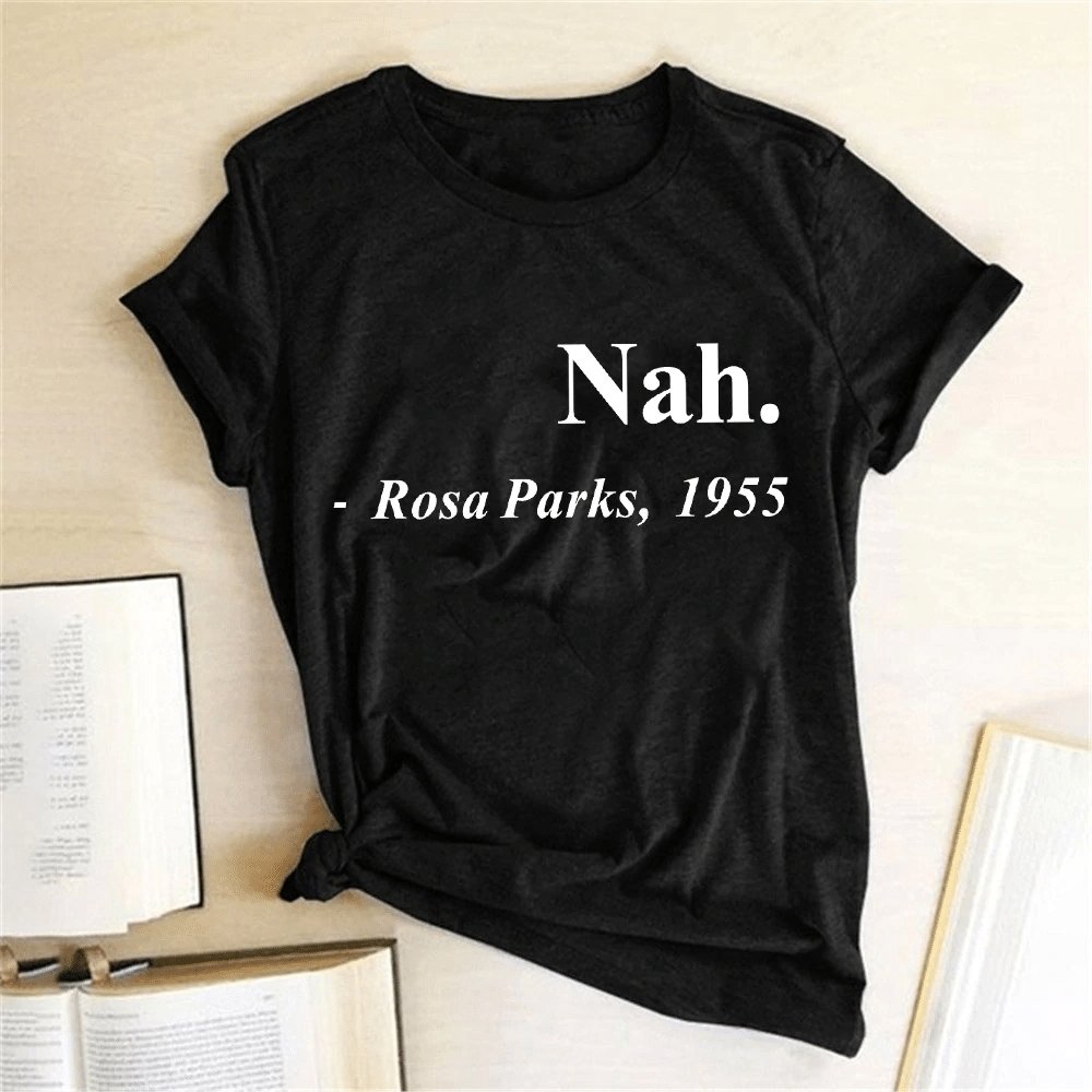 T-shirt Africain FEMME « NAH » ROSA PARKS – Image 4