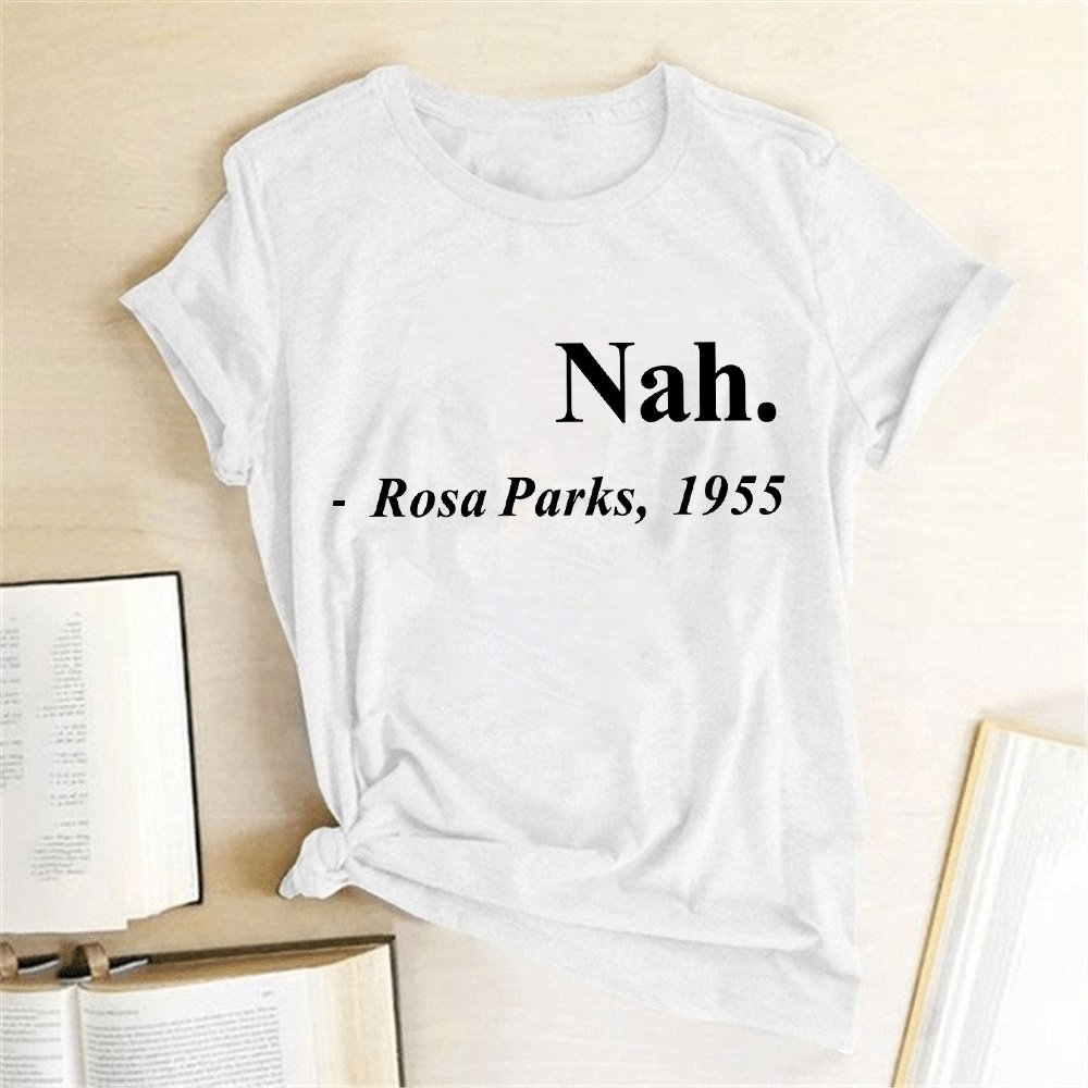 T-shirt Africain FEMME « NAH » ROSA PARKS – Image 3