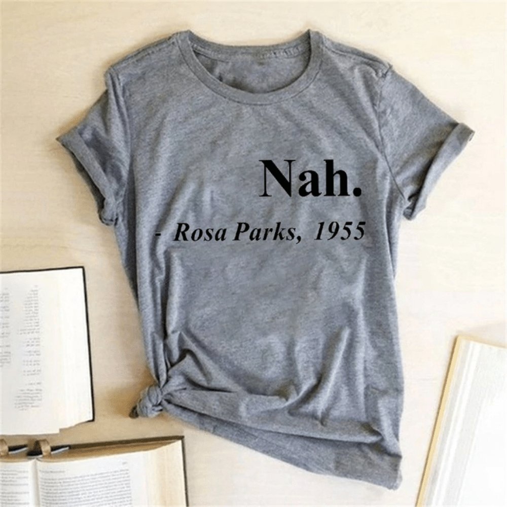 T-shirt Africain FEMME « NAH » ROSA PARKS – Image 5