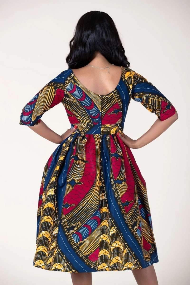 Robe Africaine En Tissu – Image 3