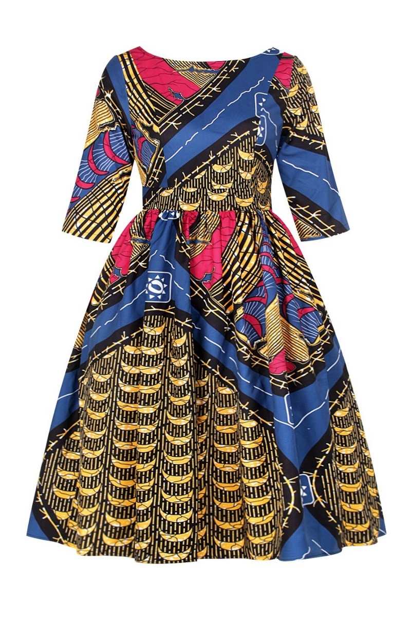Robe Africaine En Tissu – Image 4