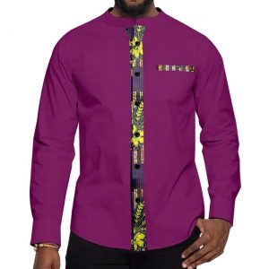 chemise wax homme dashiki