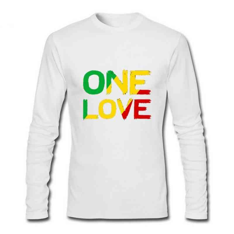 T-shirt Africain One Love Longues Manches – Image 3