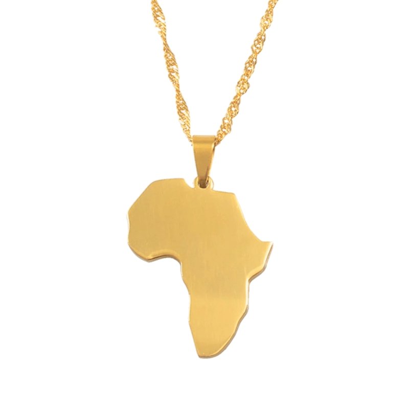 Collier Carte d’Afrique – Image 2
