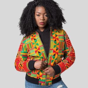 Bomber Wax Kenté Femme