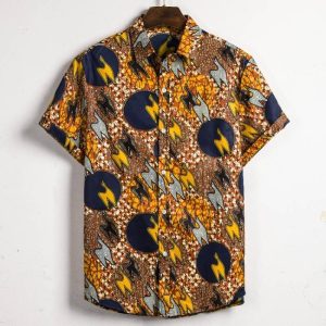 Chemise Africaine Homme Wax