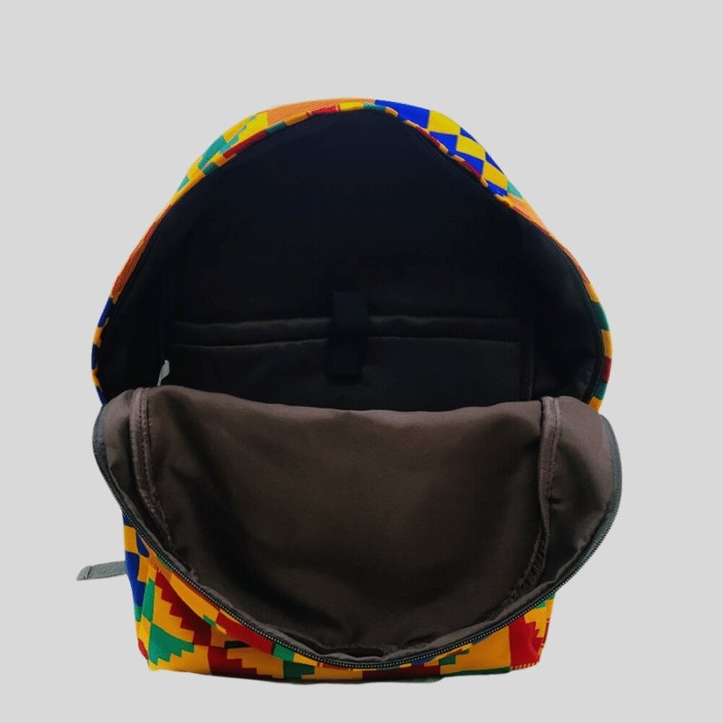 Sac à dos Tissu Wax – Image 3