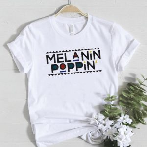 T-Shirt Femme Melanin Poppin