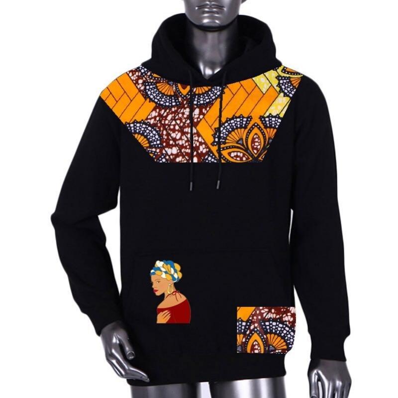 Sweat Avec Pagne Africain – Image 2