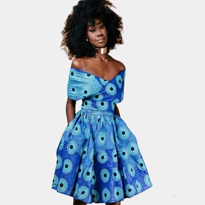 Robe Femme Africaine Pagne – Image 2