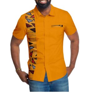 Chemise Africaine homme grande taille