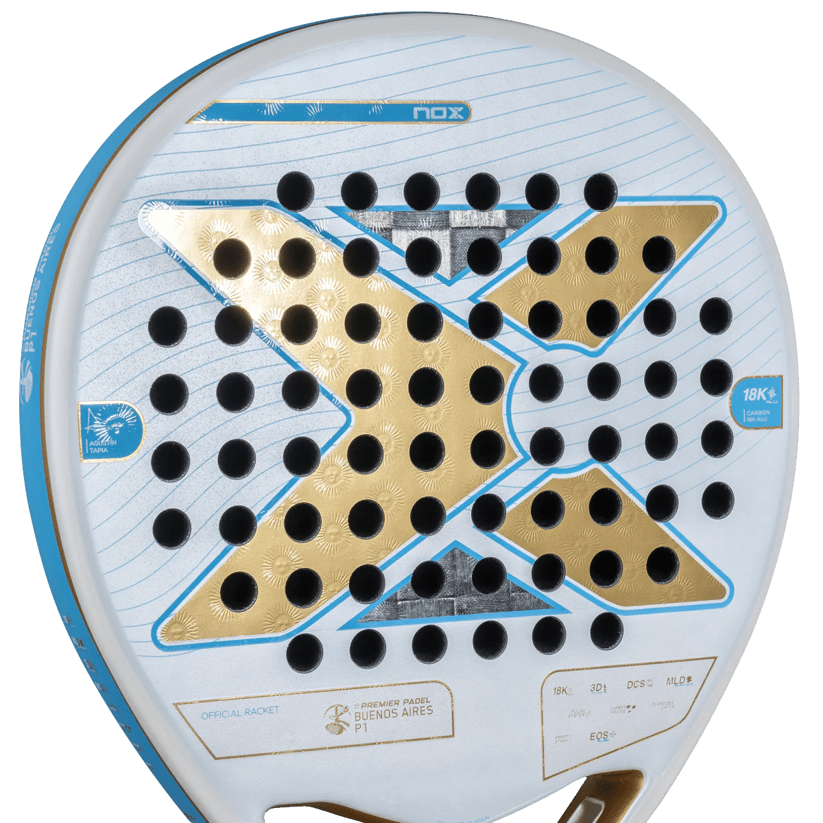 RAQUETTE DE PADEL NOX AT10 GENIUS 18K ALUM LTD BUENOS AIRES 2025 – Image 7