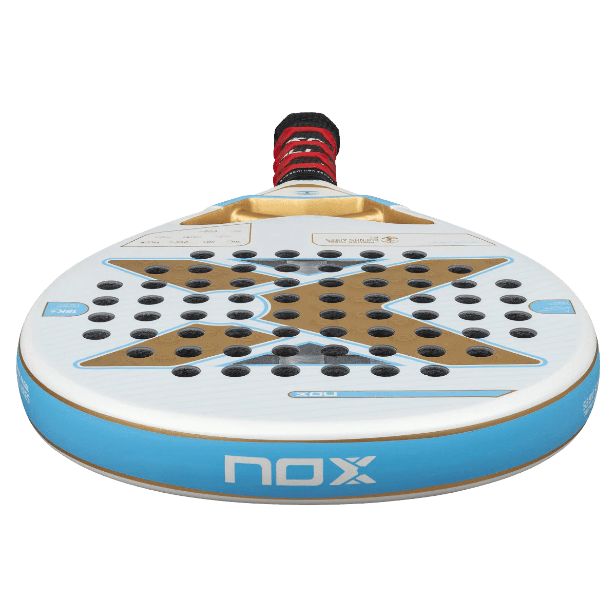 RAQUETTE DE PADEL NOX AT10 GENIUS 18K ALUM LTD BUENOS AIRES 2025 – Image 4