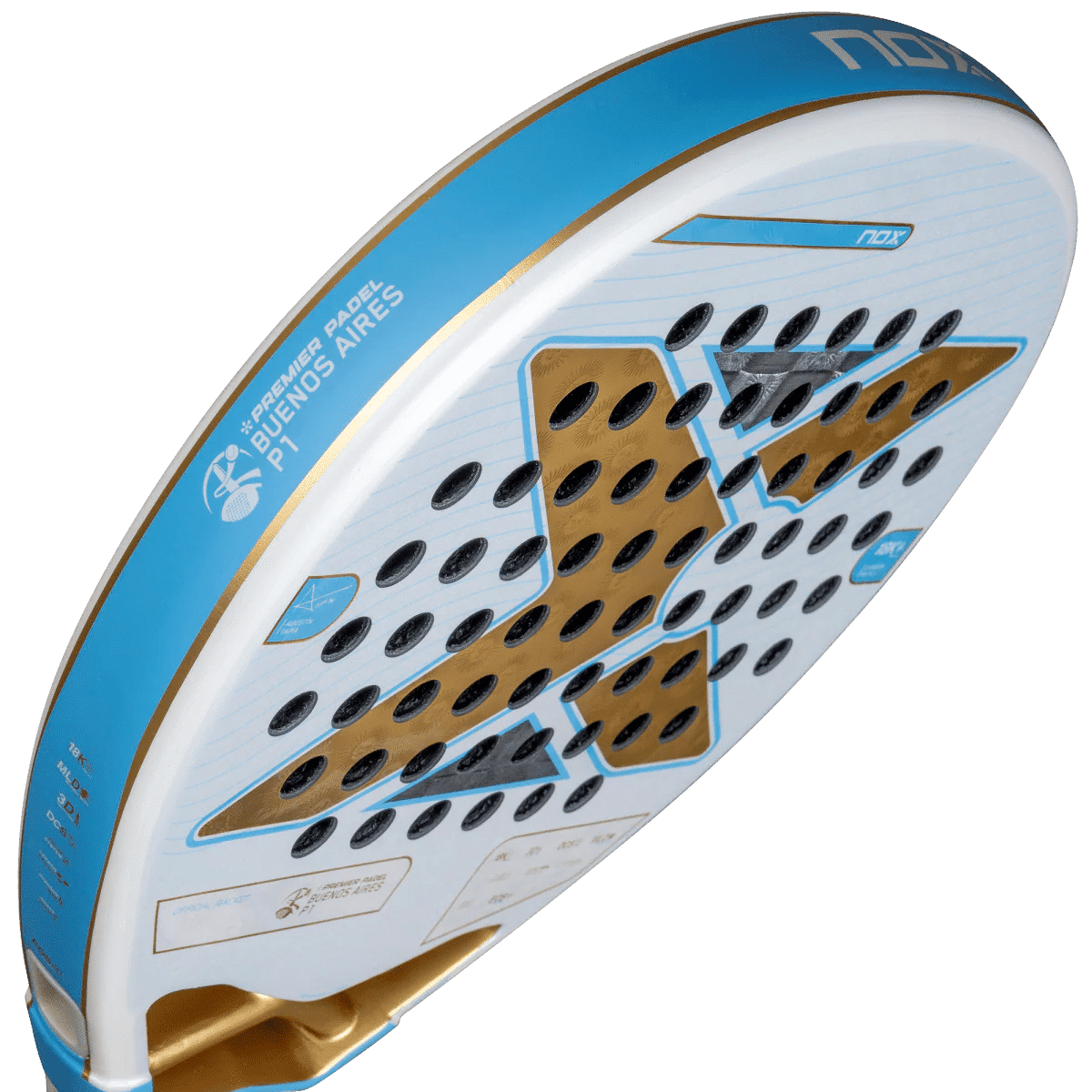 RAQUETTE DE PADEL NOX AT10 GENIUS 18K ALUM LTD BUENOS AIRES 2025 – Image 5