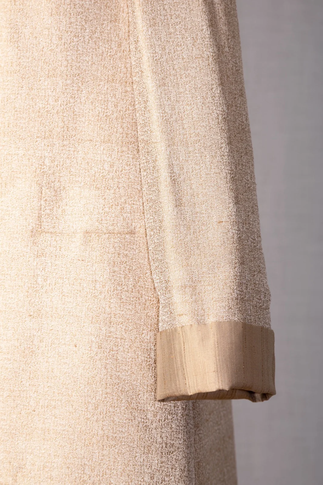 1 Tailleur robe manteau BEIGE SICILIA T38 – Image 4