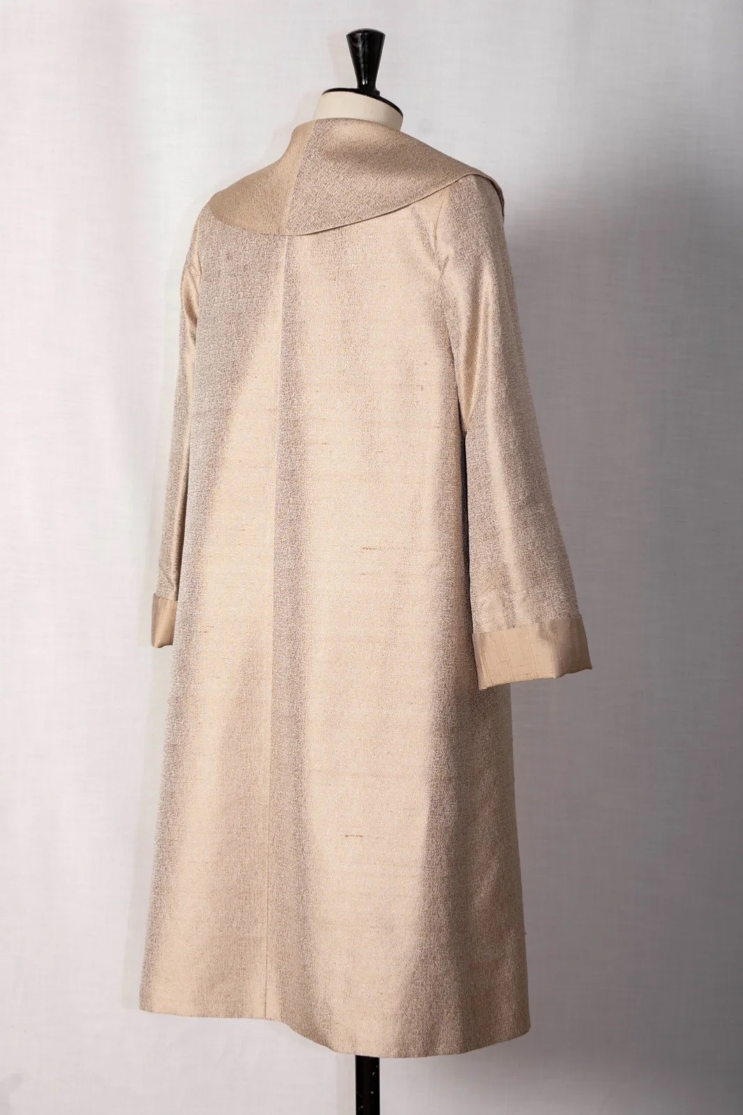 1 Tailleur robe manteau BEIGE SICILIA T38 – Image 2