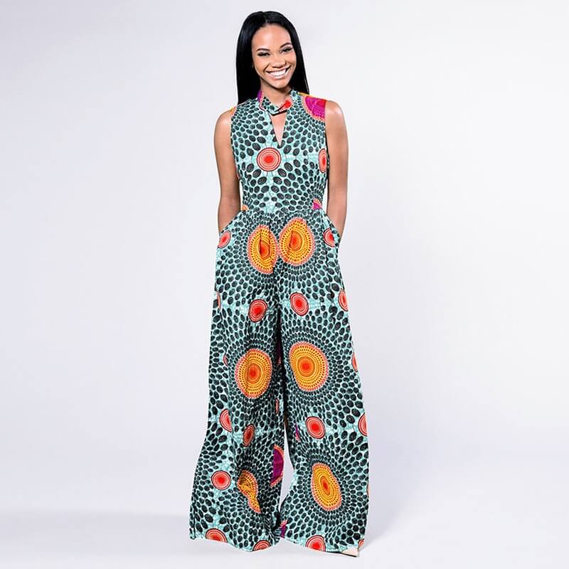 Combinaison Wax Pagne