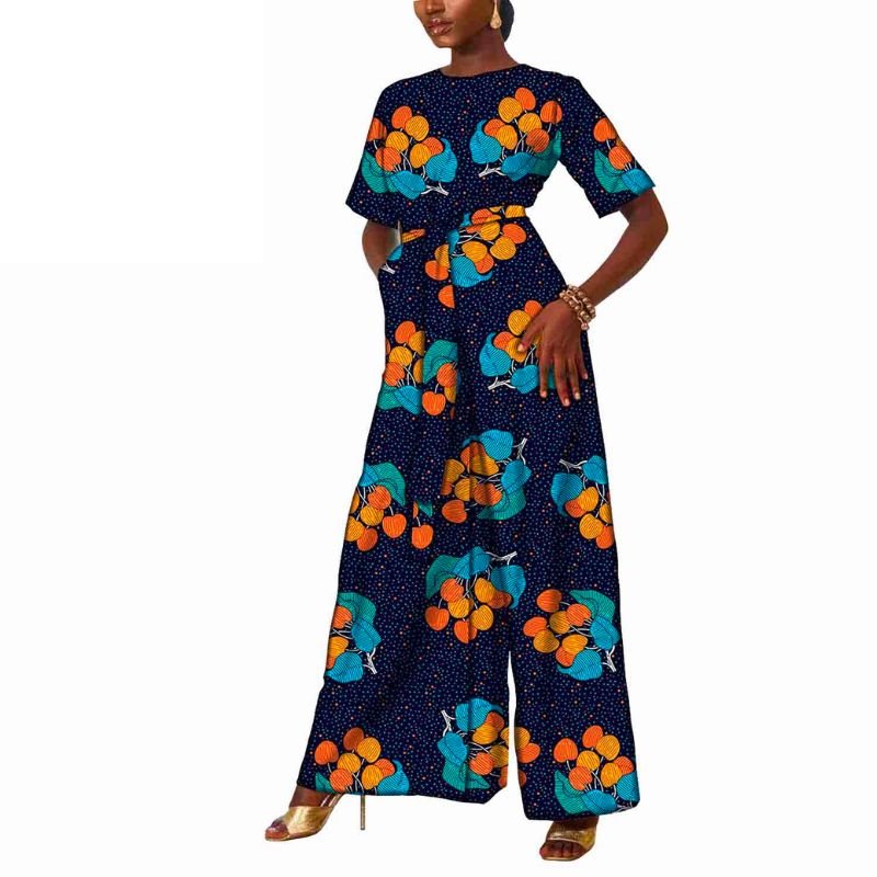 Combinaison Tissu Wax – Image 2