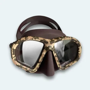 Masque de plongée professionnel Antibuée et verre trempé