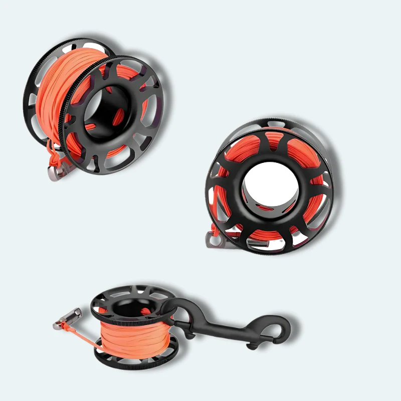 Bobine de plongée avec mousqueton 30M – Image 5