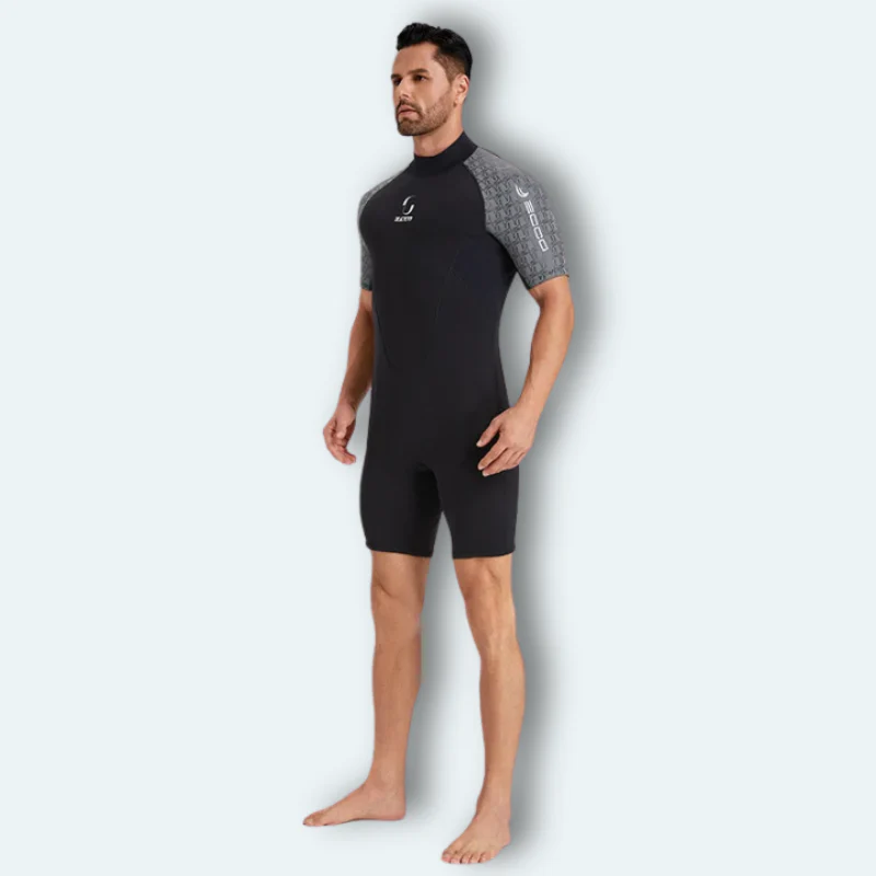 Combinaison plongée shorty Homme en néoprène 3mm – Image 4
