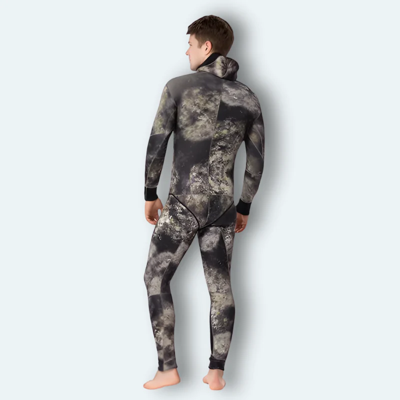 Combinaison chasse sous marine Homme en néoprène 7mm – Image 2