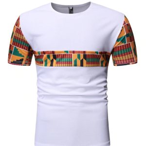 T-Shirt Africain Kenté Centré