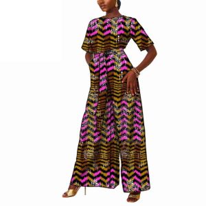 Combinaison Imprimée Africain